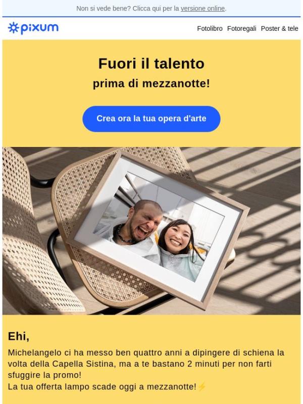 ⌛ Stasera chiude il museo! (E la tua promo⚡)