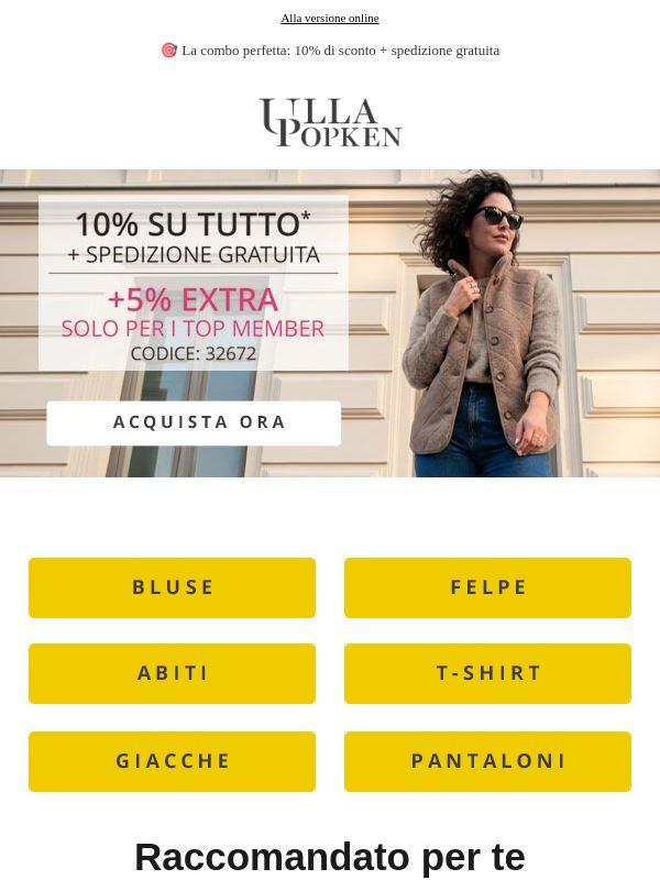 Last chance: -10% + Spedizione gratuita