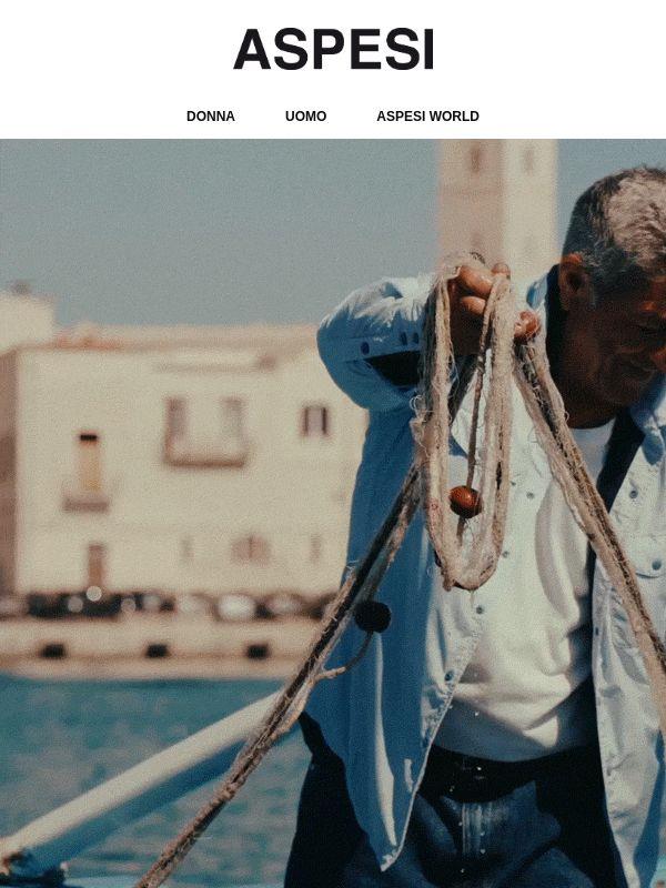 ASPESI x NUGNES | “Here is the Sea”