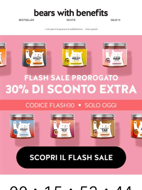Continua: 30% di sconto da 40 €!