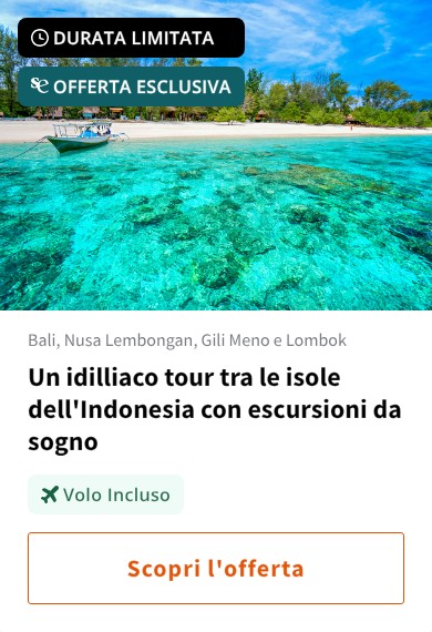 Un idilliaco tour tra le isole dell'Indonesia con escursioni da sogno
