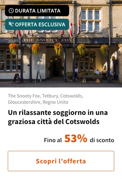 Un rilassante soggiorno in una graziosa città del Cotswolds