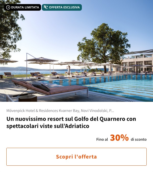 Un nuovissimo resort sul Golfo del Quarnero con spettacolari viste sull%27Adriatico