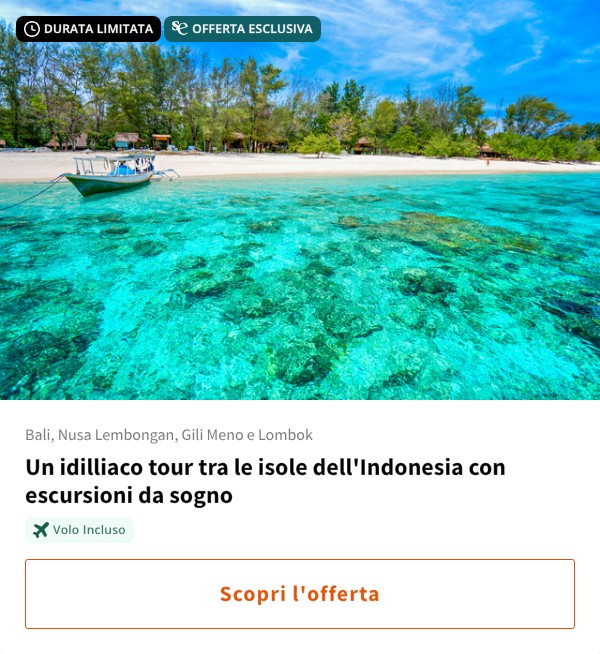 Un idilliaco tour tra le isole dell'Indonesia con escursioni da sogno