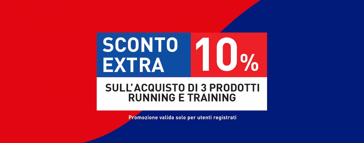 EXTRA 10% DI SCONTO SE ACQUISTI 3 PEZZI