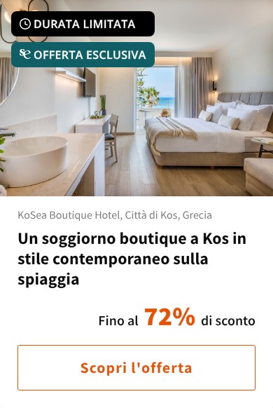 Un soggiorno boutique a Kos in stile contemporaneo sulla spiaggia