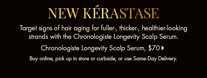 Kérastase Chronologiste Longevity Scalp Serum for Dry, Thin, Aging Hair