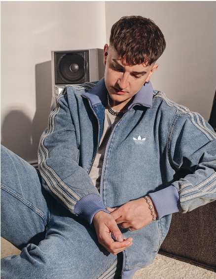 adidas Originals Firebird Denim Track Top