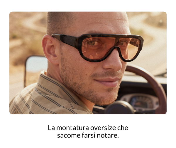 Montature oversize