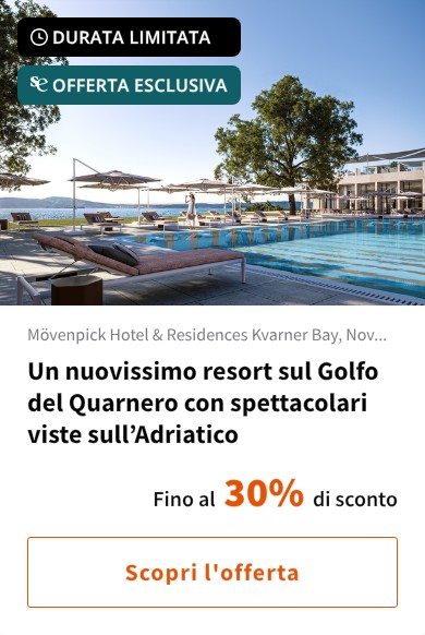 Un nuovissimo resort sul Golfo del Quarnero con spettacolari viste sull%27Adriatico
