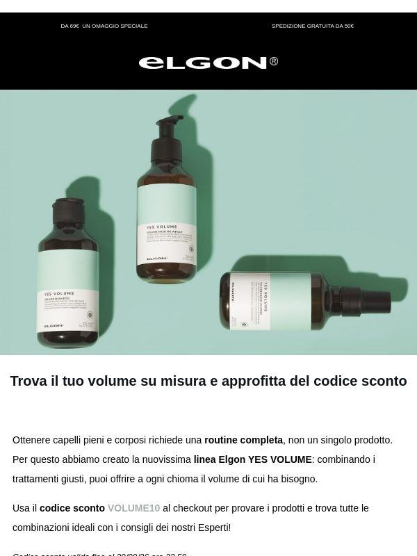 Uno SCONTO per il VOLUME che meriti!