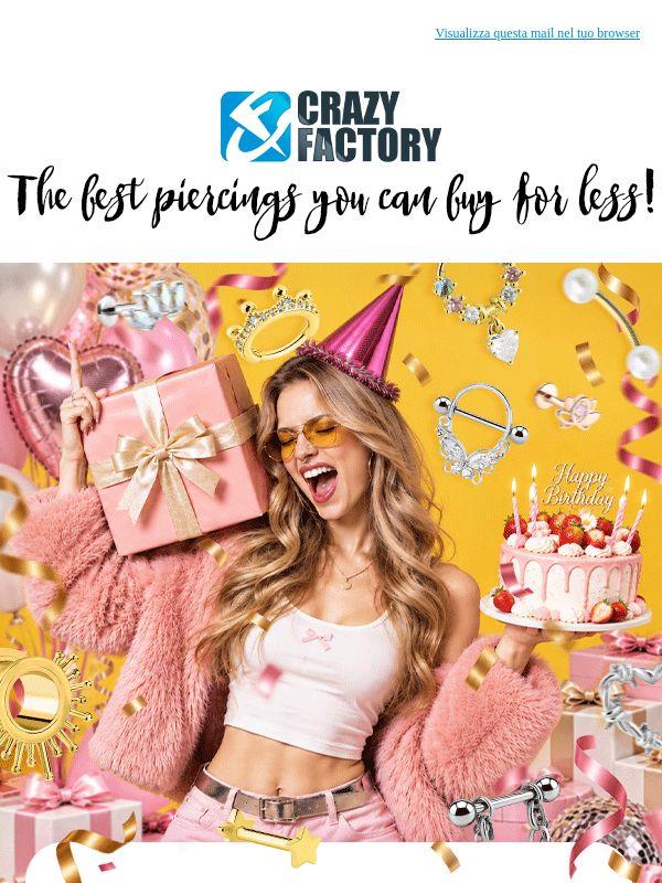 🎉 Iniziamo il nostro mese di anniversario con uno sconto del 25% sui nostri 2.000 prodotti più venduti, !