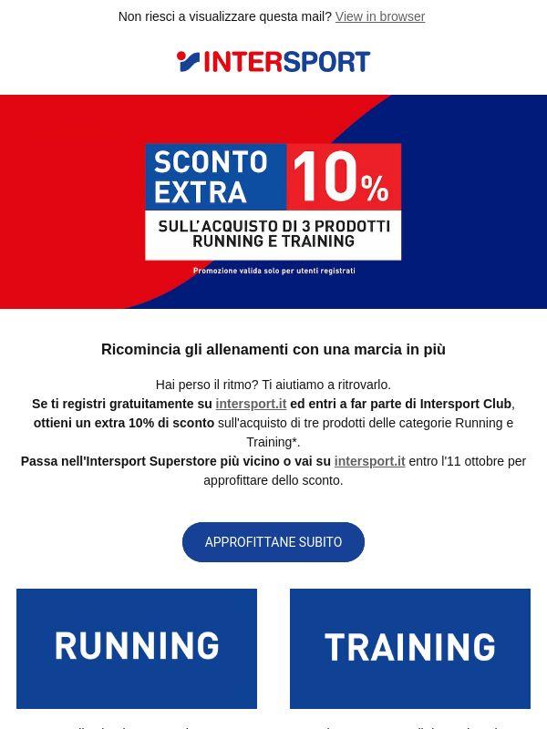Extra 10% di sconto su 3 prodotti