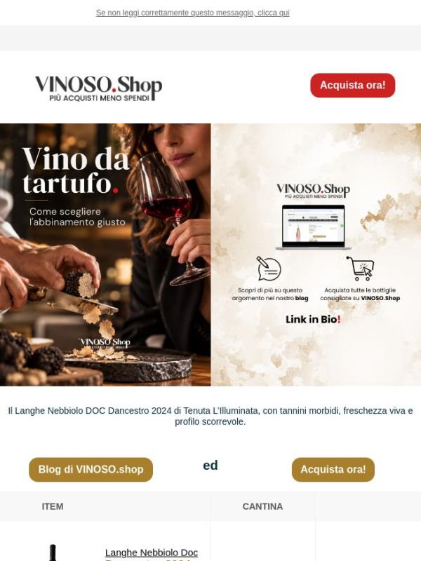 💕 VINOSO | Dancestro: Un rosso piemontese agile e gastronomico