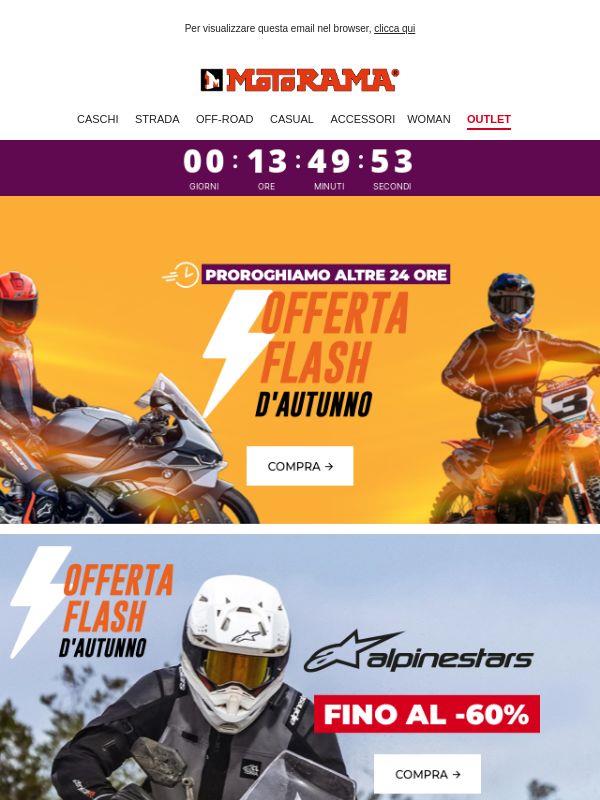 Sei fortunato: 1 giorno in più di OFFERTA FLASH! ⚡