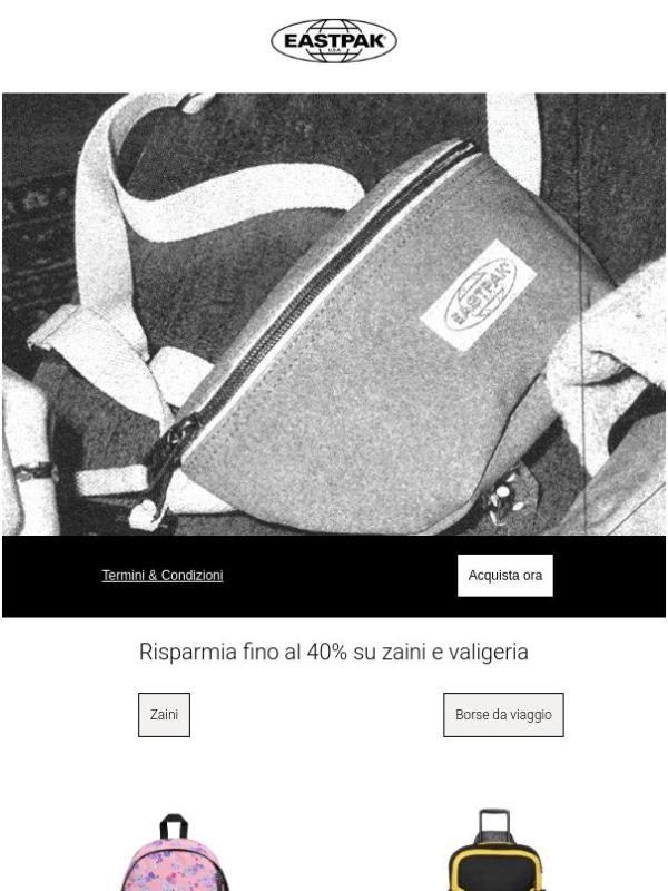 Offerte di metà stagione- Fino al -40%