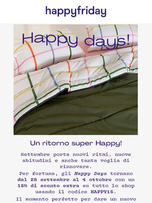 Tornano gli Happy Days! 🤩