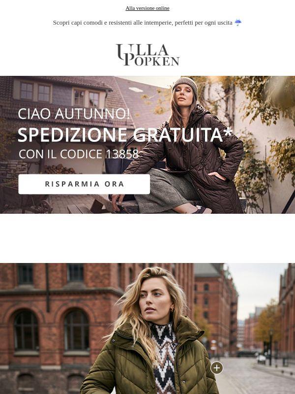Acquista nuove giacche e approfitta della spedizione gratuita! 🛒