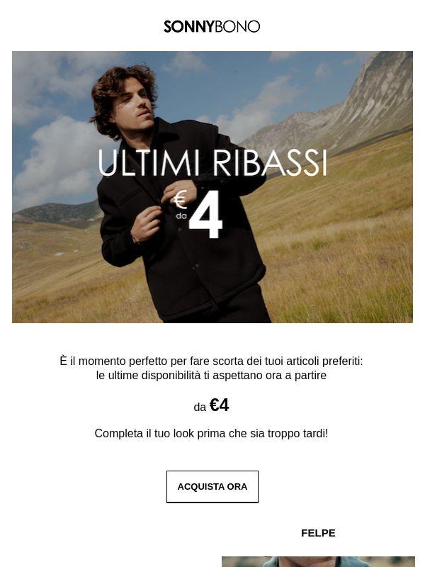 ULTIMI RIBASSI da €4! 🥵​