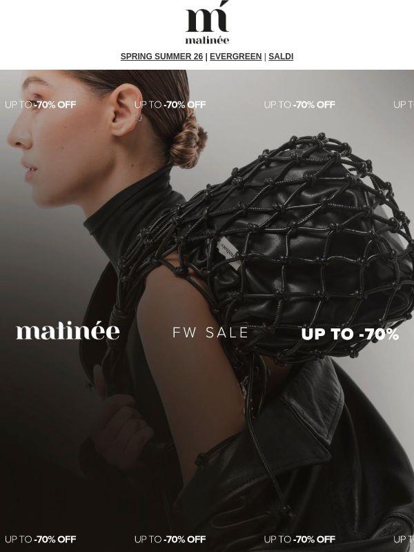 FALL/WINTER SALE -70%