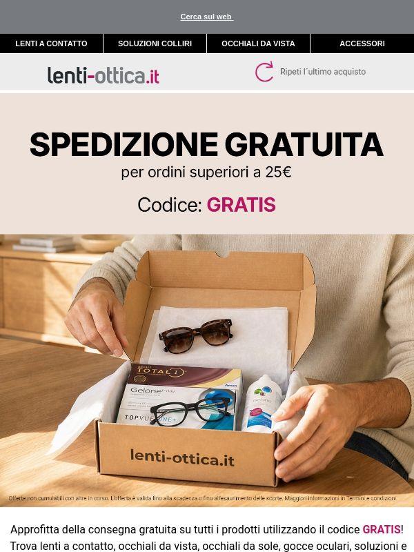 Ordina oggi stesso e ricevi la consegna gratuita 🚚📦