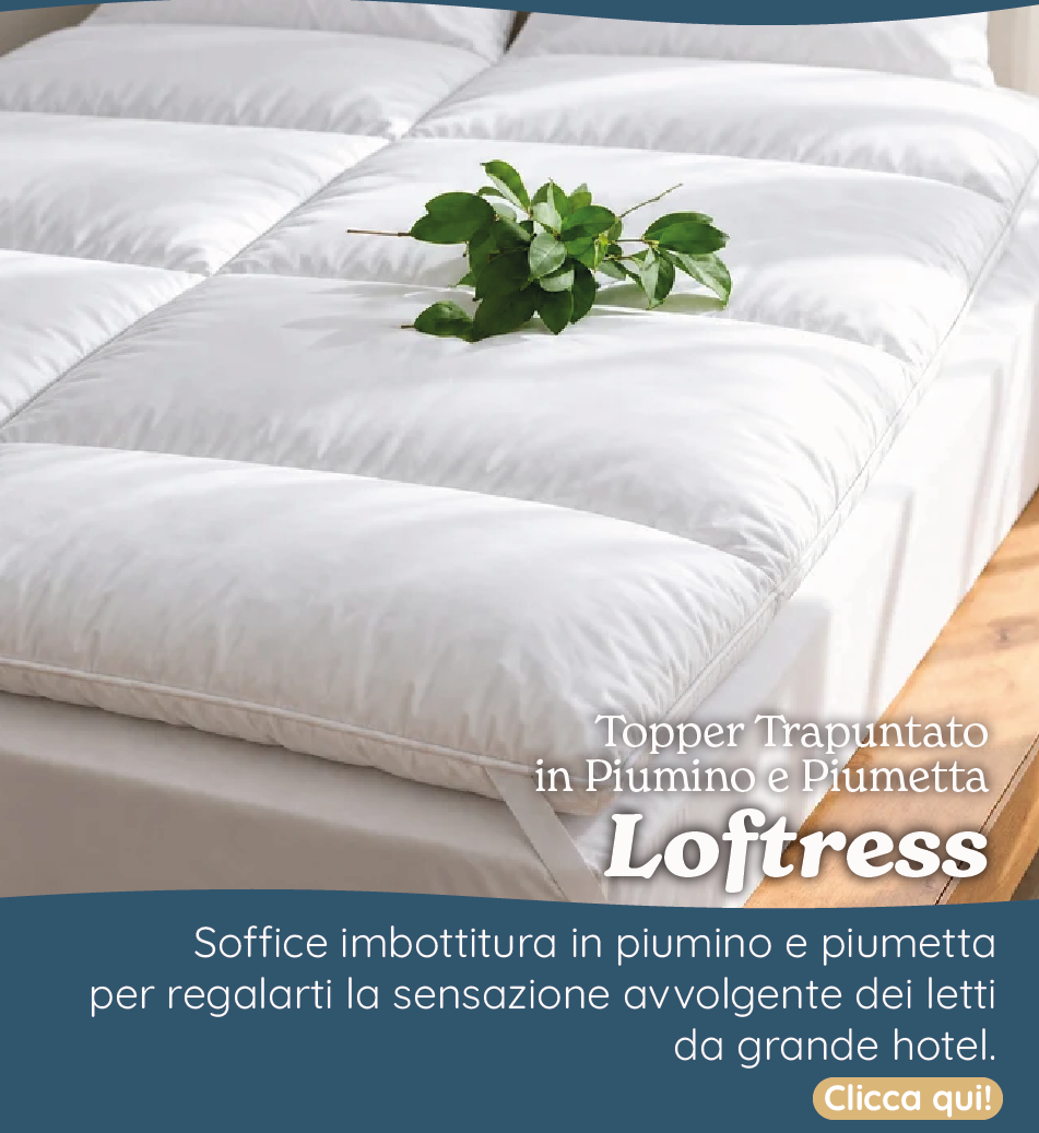 Topper Trapuntato in Piumino e Piumetta - Loftress