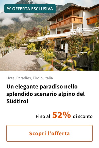 Un elegante paradiso nello splendido scenario alpino del Südtirol
