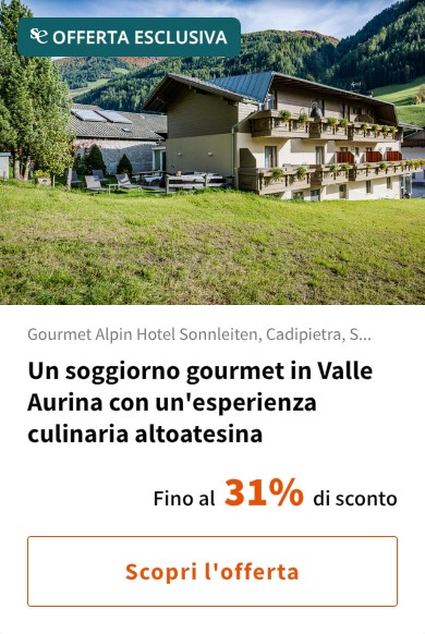 Un soggiorno gourmet in Valle Aurina con un'esperienza culinaria altoatesina