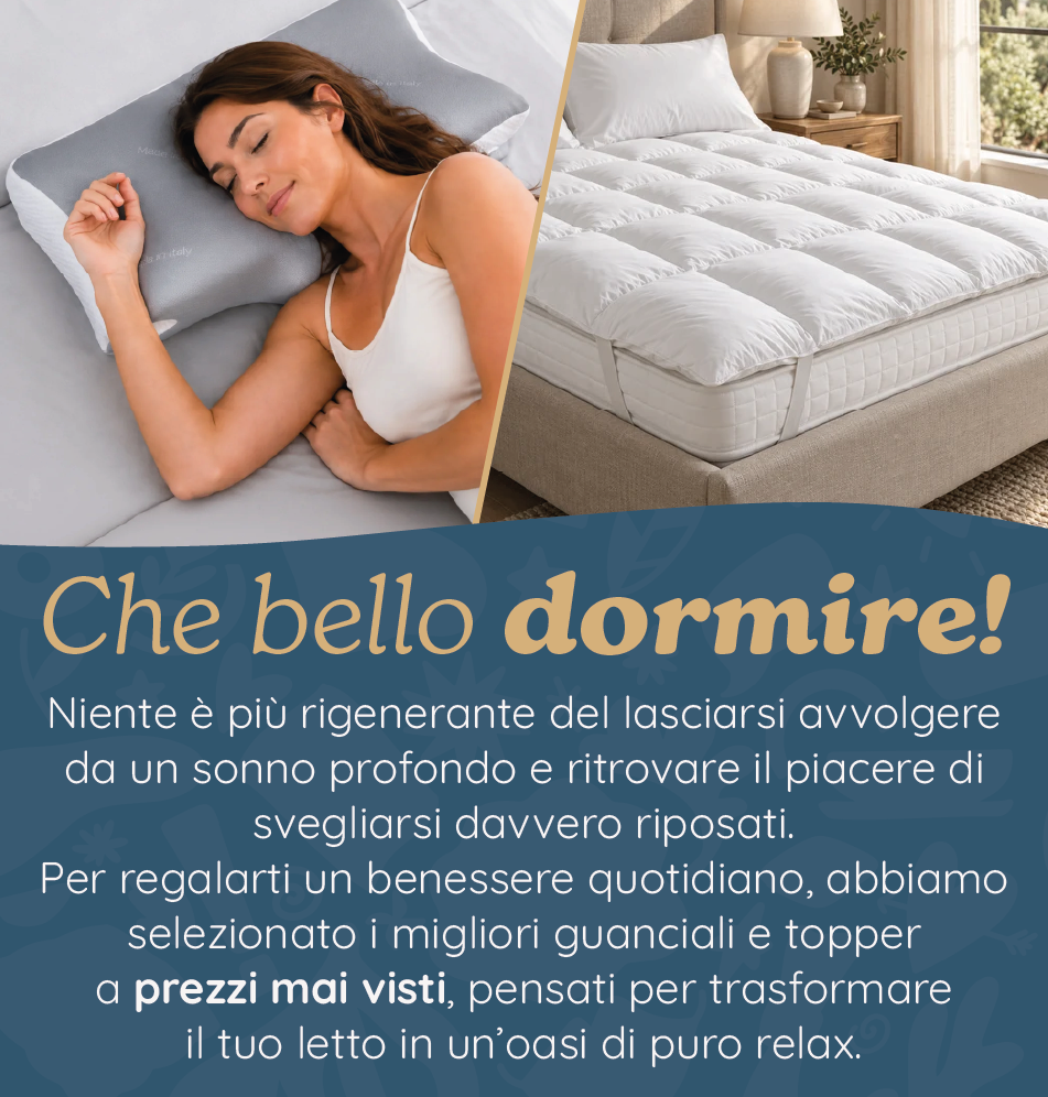 Che bello dormire