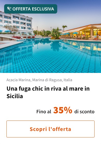 Una fuga chic in riva al mare in Sicilia