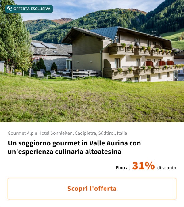 Un soggiorno gourmet in Valle Aurina con un'esperienza culinaria altoatesina