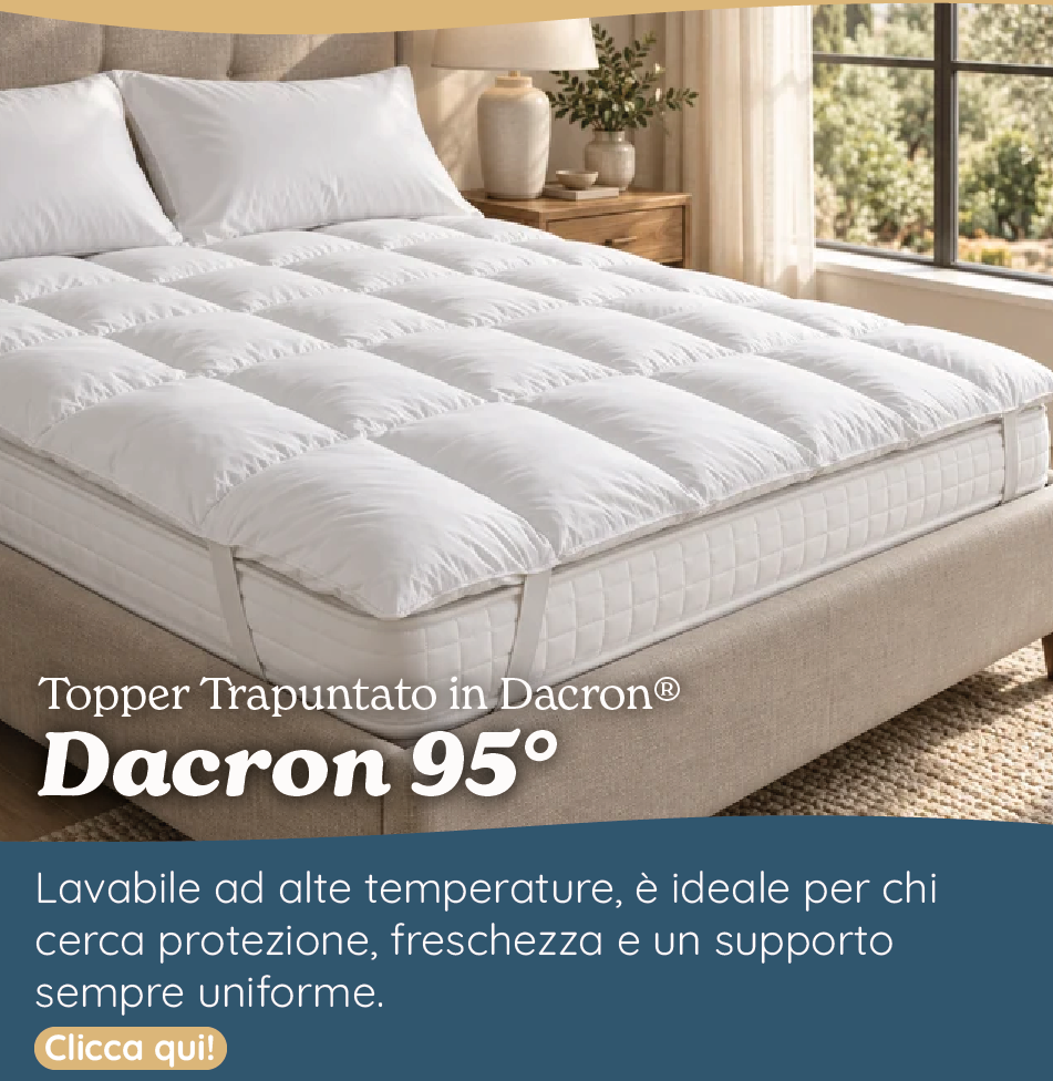 Topper Trapuntato in Dacron® - Dacron 95°
