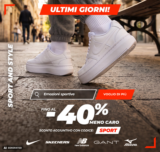 Più conveniente con il codice SPORT