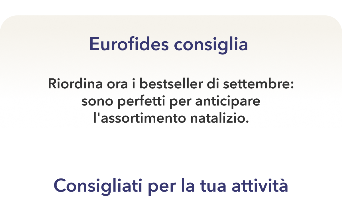 Eurofides consiglia