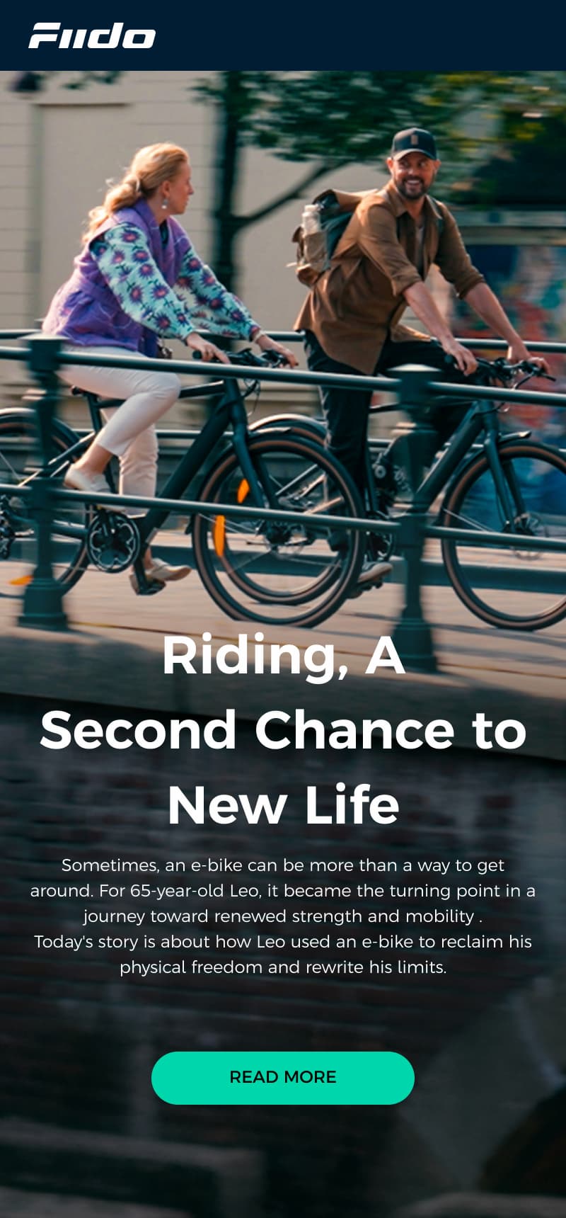 Riding, A Second Chance to New Life