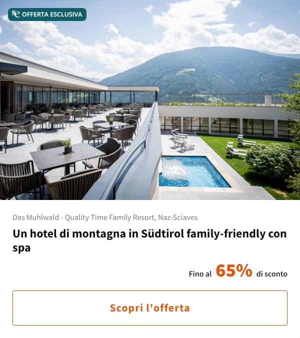 Un hotel di montagna in Südtirol family-friendly con spa
