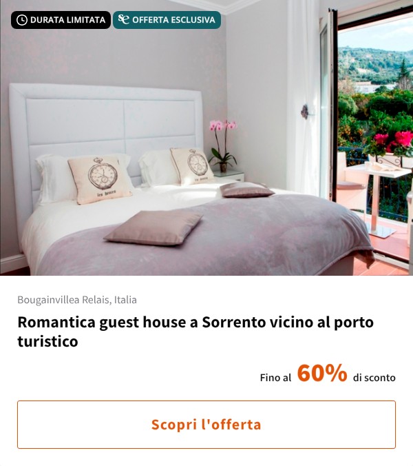 Romantica guest house a Sorrento vicino al porto turistico