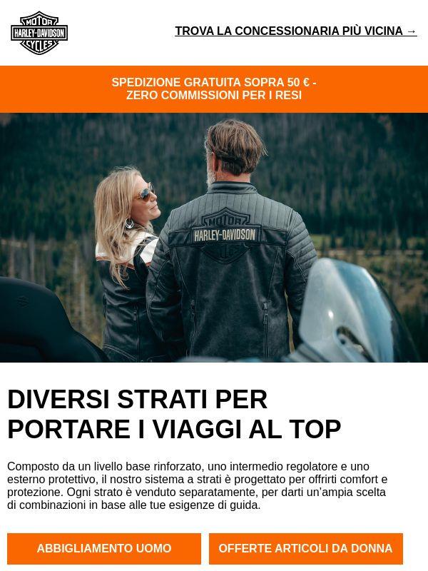 Scopri l’abbigliamento da moto a strati