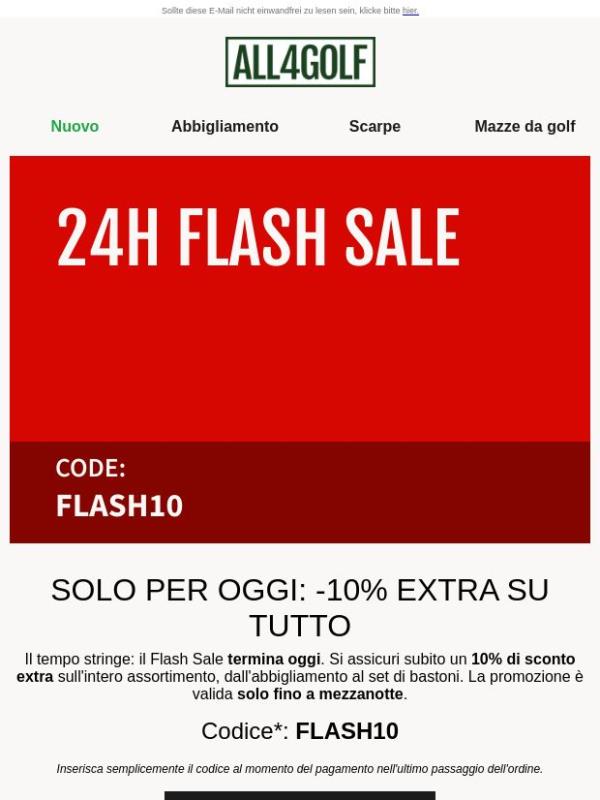 ULTIMA occasione: -10% EXTRA su tutto