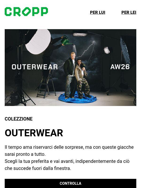 OUTERWEAR 🌦️ Giacche per ogni condizione atmosferica
