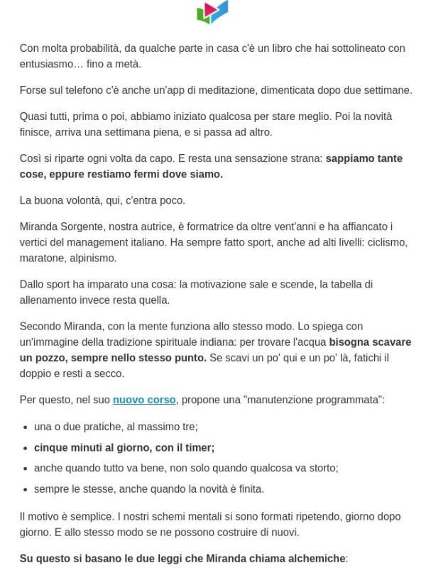 Quelle cose lasciate a metà