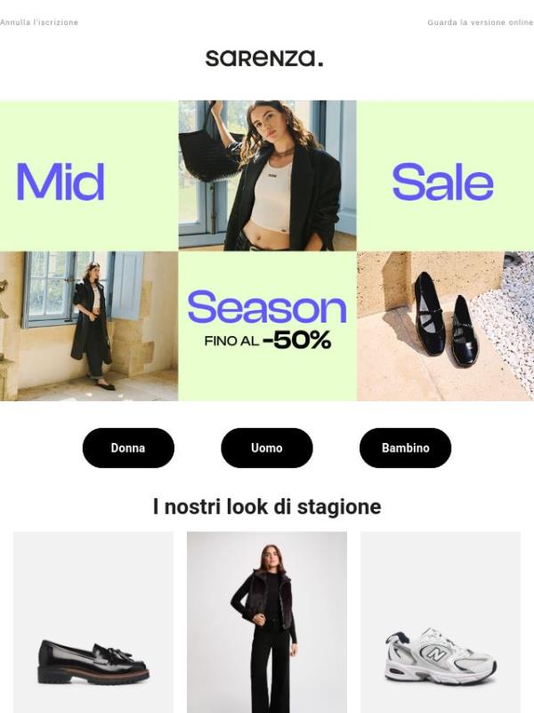 🔥 Mid Season Sale: via!