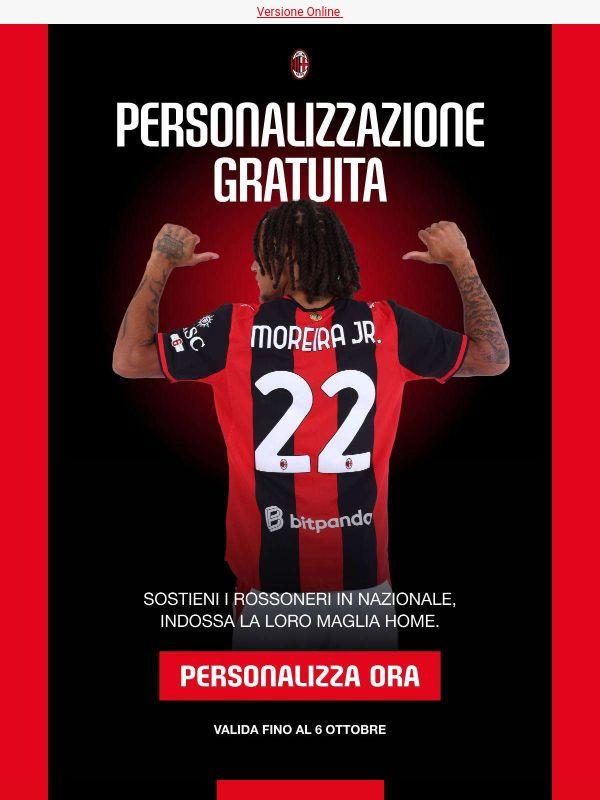 Personalizza gratis la tua Maglia Home