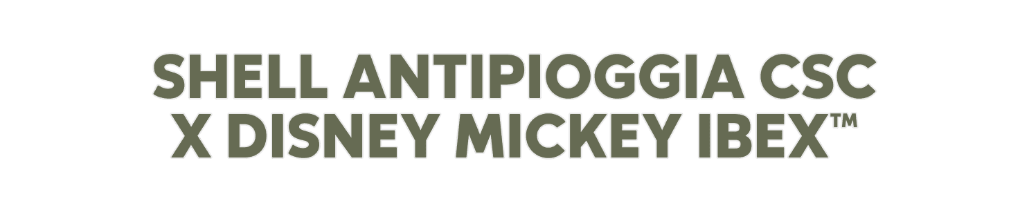 SHELL ANTIPIOGGIA CSC X DISNEY MICKEY IBEX™