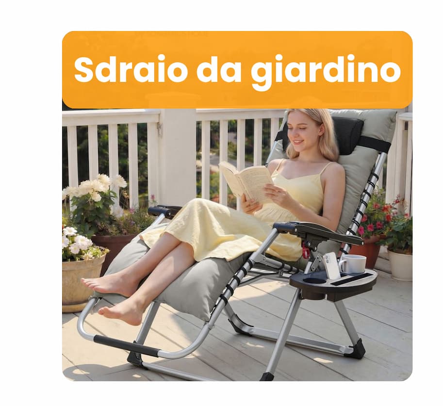 Sdraio da giardino