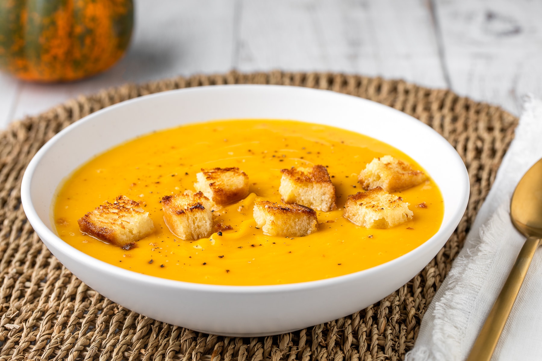 vellutata di zucca autunnale