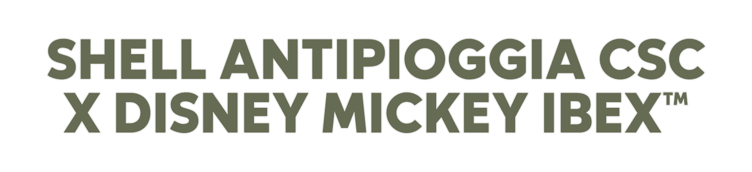 SHELL ANTIPIOGGIA CSC X DISNEY MICKEY IBEX™