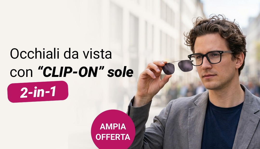 Occhiali da vista di grandi marchi con le tue diottrie