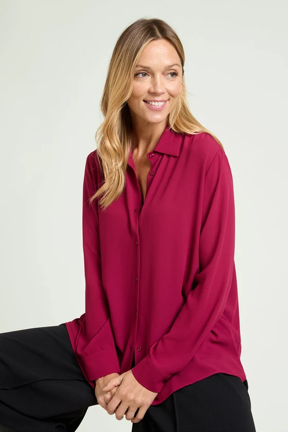 CAMICIA IN DOPPIA GEORGETTE