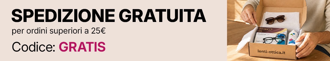 Spedizione gratuita per ordini superiori a 25€. Codice: GRATIS